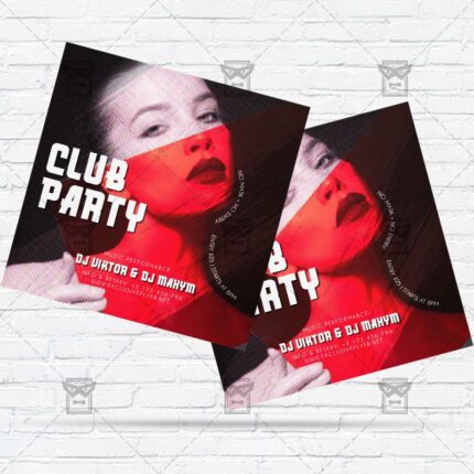 Club Party - Flyer PSD Template