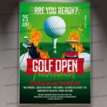 Download Golf Open Template 1