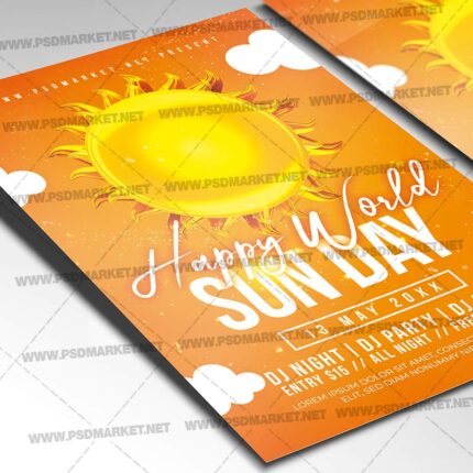 Download Happy World Sun Day Template 2