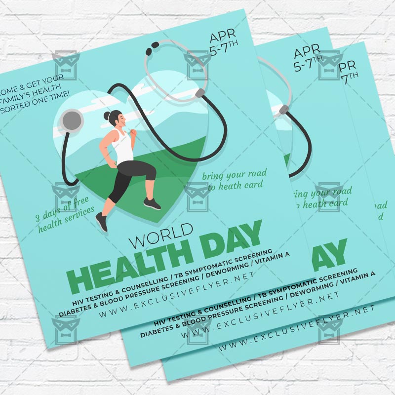 health_day-premium-instagramflyer-template-1.jpg Health Day - Flyer PSD Template