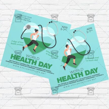 Health Day - Flyer PSD Template