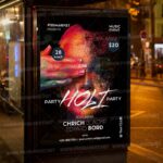 Download Holi Party Template 3