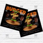 Hot Burger - Flyer PSD Template