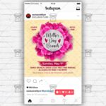 Mother Day Brunch - Flyer PSD Template