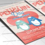 Penguin Day Template 2