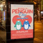 Penguin Day Template 3