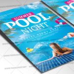 Download Pool Night Template 2