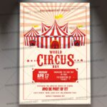 Download World Circus Day Template 1