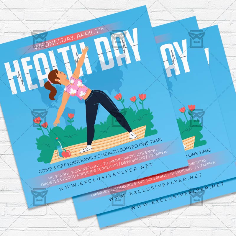 world_health_day-premium-instagramflyer-template-1.jpg World Health Day - Flyer PSD Template