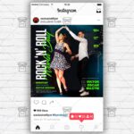 World Rock-n-Roll Day - Flyer PSD Template