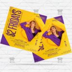 $2 Fridays - Flyer PSD Template