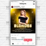 Blondes Bash - Flyer PSD Template