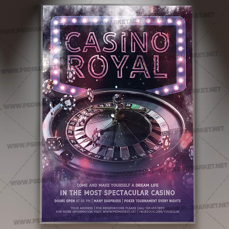 Download Casino Template Flyer PSD PSDmarket