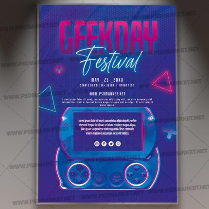 Download Geek Day Template 1