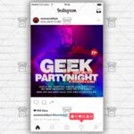 Geek Festival - Flyer PSD Template