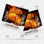 Happy Hours Party - Flyer PSD Template
