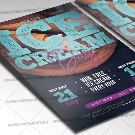 Download Ice Cream Day Event Template 2