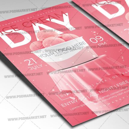 Download Ice Cream Day Template 2