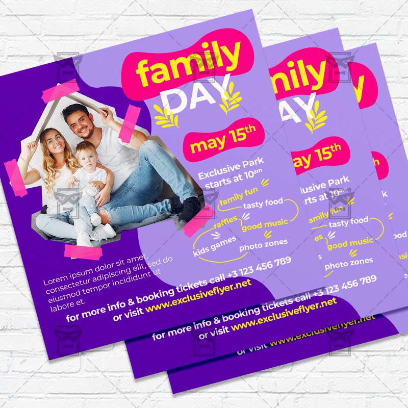 international_day_of_families-premium-instagramflyer-template-1.jpg International Day of Families - Flyer PSD Template