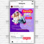 International Day of Families - Flyer PSD Template