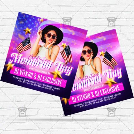 Memorial Day - Flyer PSD Template