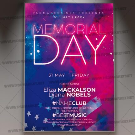 Download Memorial Day Template 1