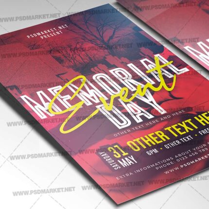 Download Memorial Event Template 2