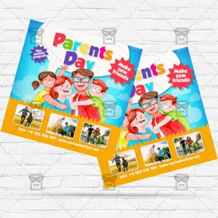 Parents Day - Flyer PSD Template