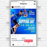 Running Day - Flyer PSD Template