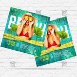 Butterbean Beach Paradise - Flyer PSD Template