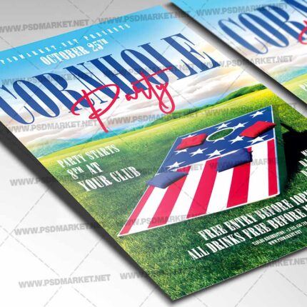 Download Cornhole Day Template 2