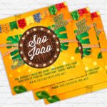 Festa de São João - Flyer PSD Template