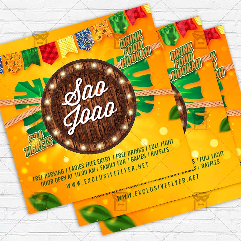 festa_de_sao_joao-premium-instagramflyer-template-1.jpg Festa de São João - Flyer PSD Template