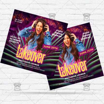 Friday Takeover - Flyer PSD Template