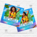 Hawaiian Weekend - Flyer PSD Template