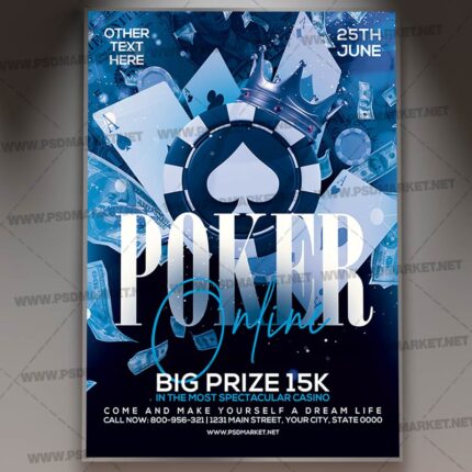 Download Online Poker Template 1