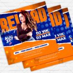 Reloaded Fridays - Flyer PSD Template