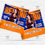 Reloaded Fridays - Flyer PSD Template