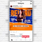 Reloaded Fridays - Flyer PSD Template