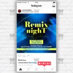 Remix Night - Flyer PSD Template
