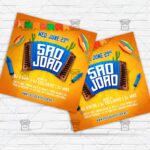 Sao Joao - Flyer PSD Template