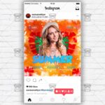 Summer Break - Flyer PSD Template