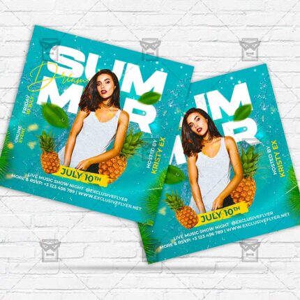 Summer Dreams - Flyer PSD Template