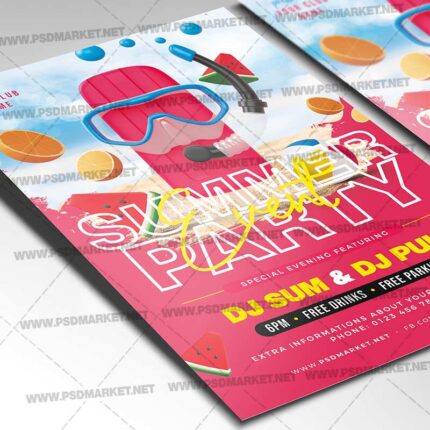 Download Summer Night Event Template 2