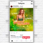 Summer Paradise - Flyer PSD Template