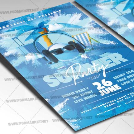 Download Summer Party Night Template 2