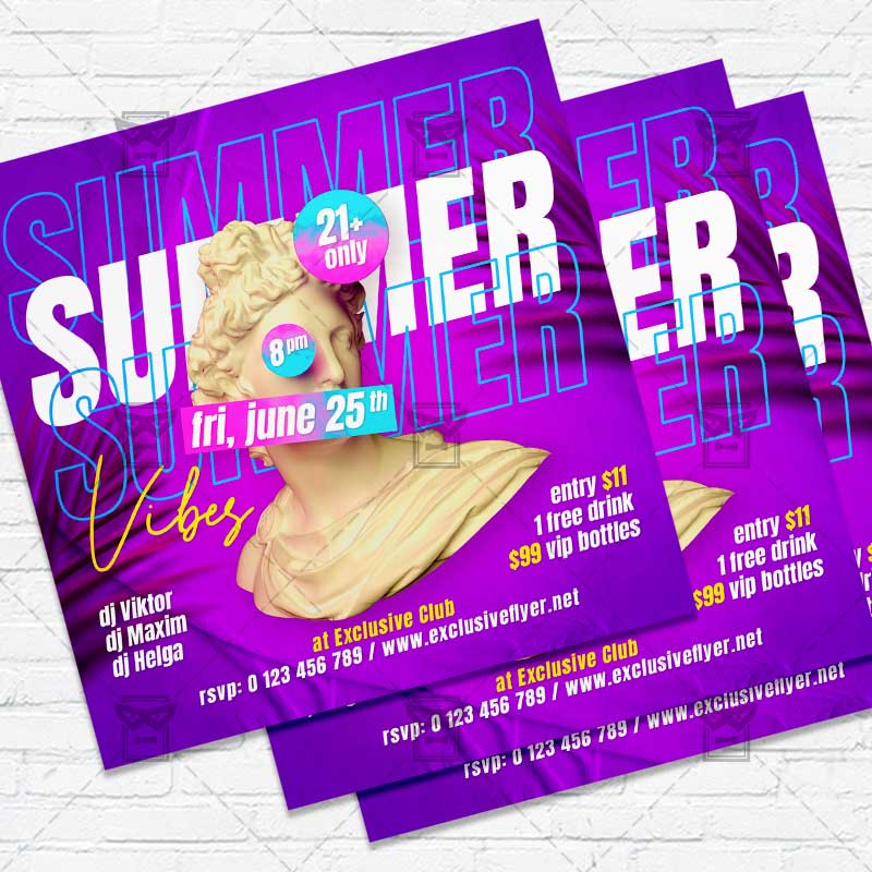 summer_vibe-premium-instagramflyer-template-1.jpg Summer Vibe - Flyer PSD Template