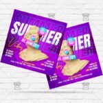 Summer Vibe - Flyer PSD Template