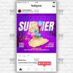 Summer Vibe - Flyer PSD Template