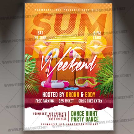 Download Summer Weekend Template 1